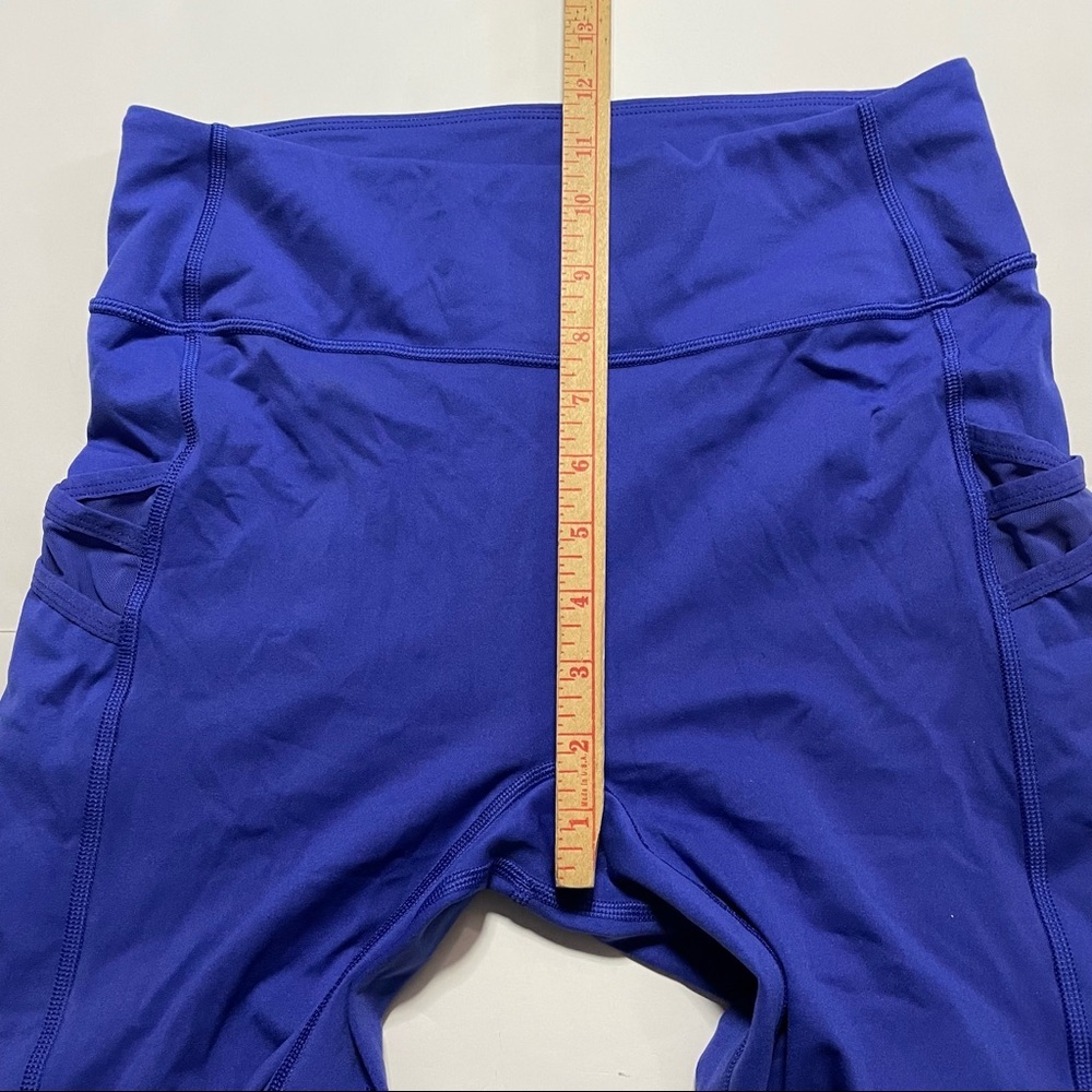 Fabletics Motion365 Full Length Ankle Crop Athleisure Gym Leggings w/ Pockets - Picture 5 of 8